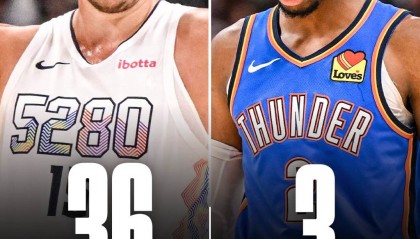 ?更有经验！NBA官方列数据：掘金球员参与G7次数是雷霆球员的12倍